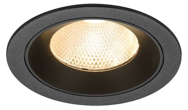 LA 1009757 NUMINOS® L Stropní vestavné svítidlo, 2700 K, 20°, IP20, kulaté, černé - BIG WHITE (SLV)