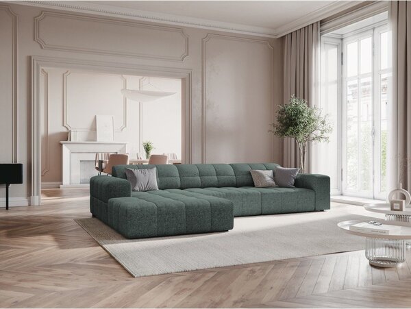 Tyrkysová rohová pohovka (levý roh) Chicago – Cosmopolitan Design