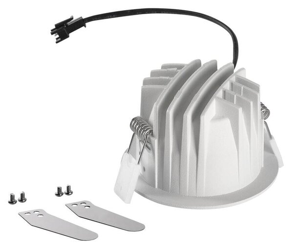 LA 1009467 NUMINOS® S Stropní vestavné svítidlo, 3000 K, 55°, IP20, kulaté, bílé - BIG WHITE (SLV)