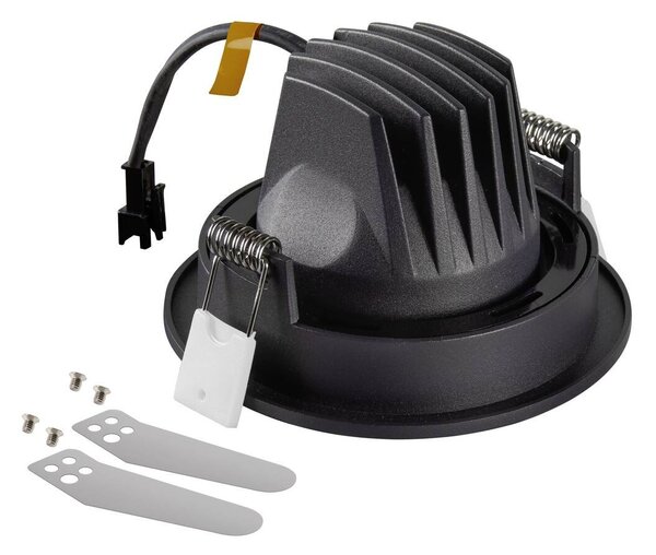 LA 1009487 NUMINOS® MOVE S Stropní vestavné svítidlo, 2700 K, 20°, IP20, kulaté, černé - BIG WHITE (SLV)