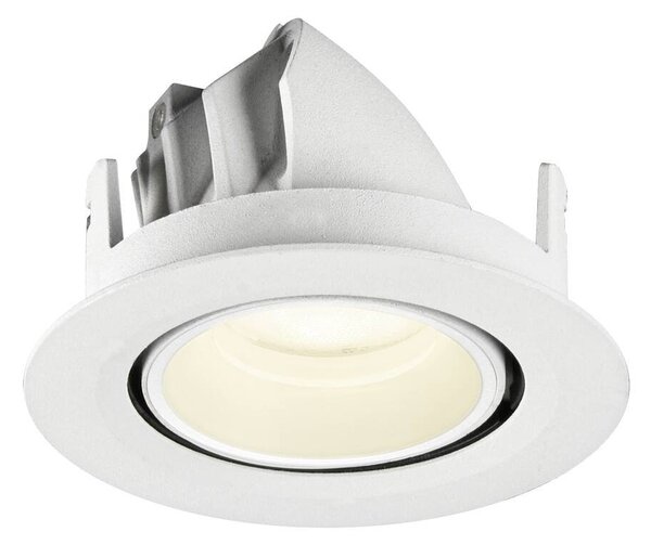 LA 1010078 NUMINOS® GIMBLE XS Stropní vestavné svítidlo, 4000 K, 55°, IP20, kulaté, bílé - BIG WHITE (SLV)