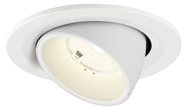 LA 1009431 NUMINOS® GIMBLE S Stropní vestavné svítidlo, 4000 K, 55°, IP20, kulaté, bílé - BIG WHITE (SLV)