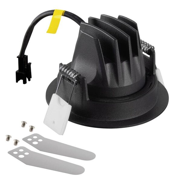 LA 1009674 NUMINOS® MOVE M Stropní vestavné svítidlo, 3000 K, 55°, IP20, kulaté, černé / bílé - BIG WHITE (SLV)