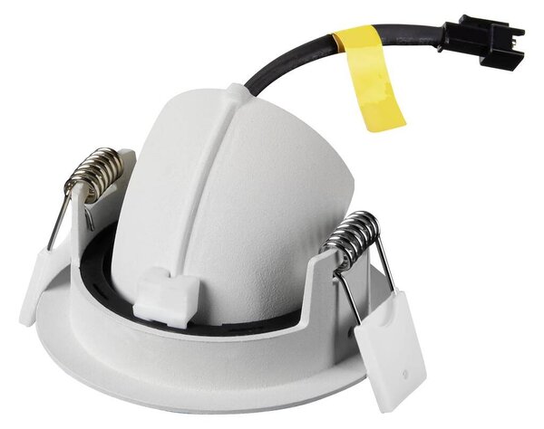 LA 1010042 NUMINOS® GIMBLE XS Stropní vestavné svítidlo, 2700 K, 55°, IP20, kulaté, bílé - BIG WHITE (SLV)