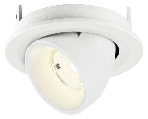 LA 1009431 NUMINOS® GIMBLE S Stropní vestavné svítidlo, 4000 K, 55°, IP20, kulaté, bílé - BIG WHITE (SLV)
