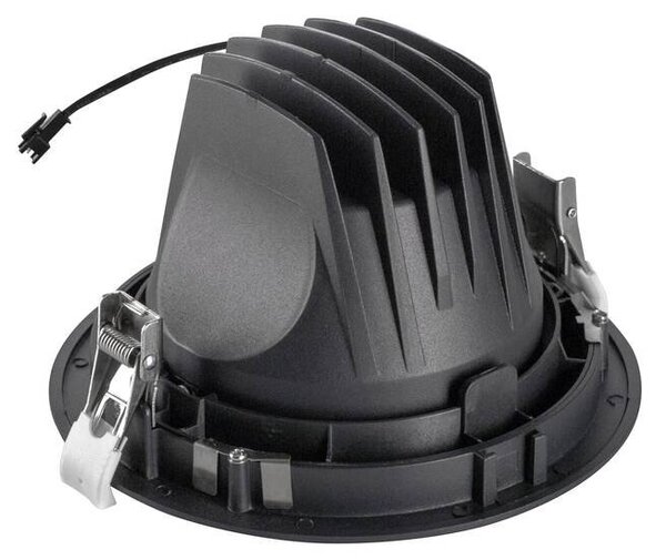LA 1009972 NUMINOS® MOVE XL Stropní vestavné svítidlo, 2700 K, 20°, IP20, kulaté, černé - BIG WHITE (SLV)
