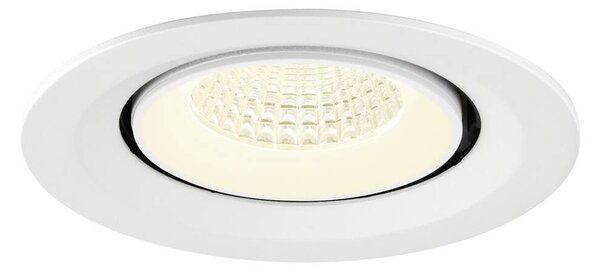 LA 1009593 NUMINOS® GIMBLE M Stropní vestavné svítidlo, 4000 K, 55°, bílé - BIG WHITE (SLV)