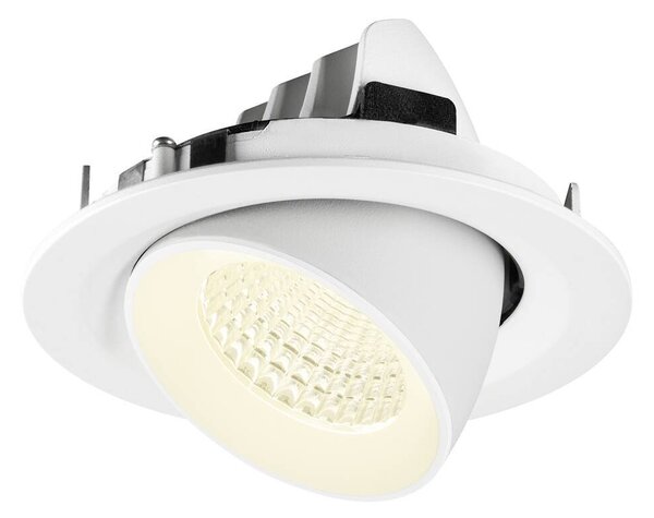 LA 1009593 NUMINOS® GIMBLE M Stropní vestavné svítidlo, 4000 K, 55°, bílé - BIG WHITE (SLV)