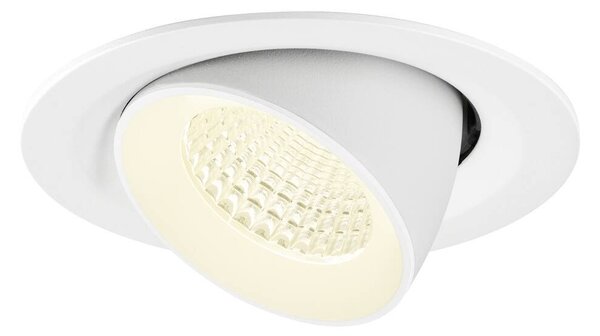 LA 1009593 NUMINOS® GIMBLE M Stropní vestavné svítidlo, 4000 K, 55°, bílé - BIG WHITE (SLV)