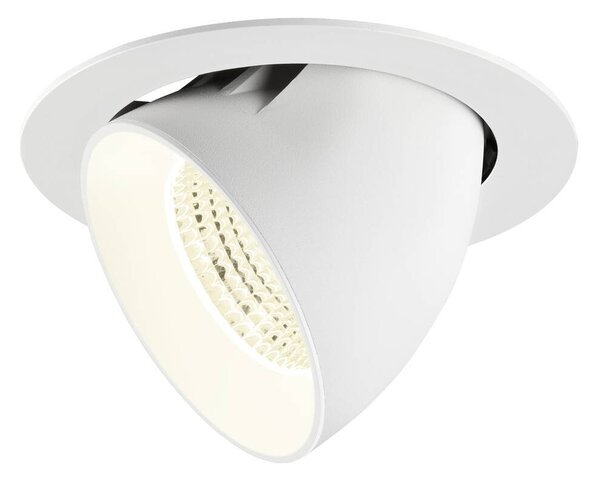 LA 1009916 NUMINOS® GIMBLE XL Stropní vestavné svítidlo, 4000 K, 55°, bílé - BIG WHITE (SLV)