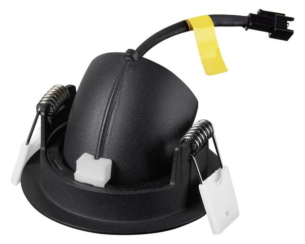 LA 1010027 NUMINOS® GIMBLE XS Stropní vestavné svítidlo, 2700 K, 20°, IP20, kulaté, černé / bílé - BIG WHITE (SLV)