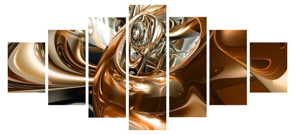 Obraz abstrakce (210x100 cm)