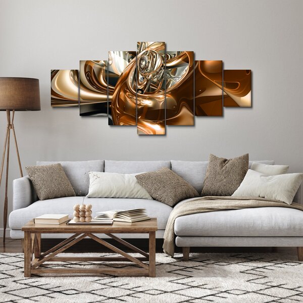 Obraz abstrakce (210x100 cm)