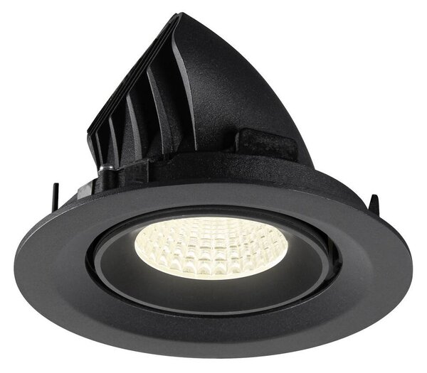 LA 1009583 NUMINOS® GIMBLE M Stropní vestavné svítidlo, 4000 K, 55°, černé - BIG WHITE (SLV)