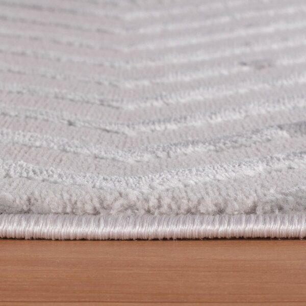 Koberec 3D Sahara stuha, šedý