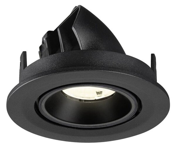 LA 1009421 NUMINOS® GIMBLE S Stropní vestavné svítidlo, 4000 K, 55°, IP20, kulaté, černé - BIG WHITE (SLV)