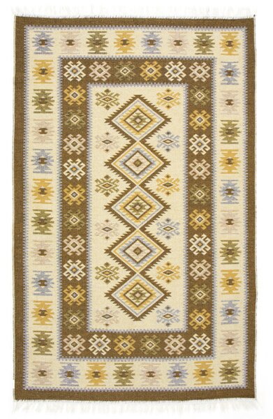 Oboustranný koberec / běhoun Kilim medový 3