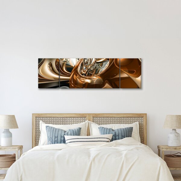 Obraz abstrakce (170x50 cm)