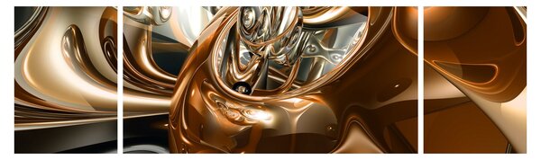 Obraz abstrakce (170x50 cm)