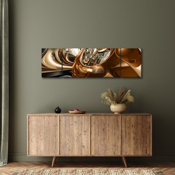 Obraz abstrakce (170x50 cm)
