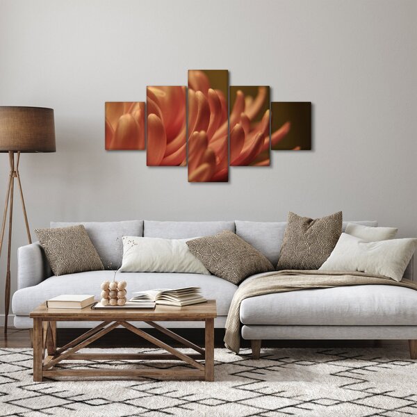 Obraz detailu květiny (125x70 cm)