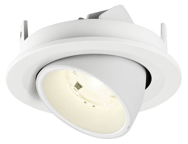 LA 1009425 NUMINOS® GIMBLE S Stropní vestavné svítidlo, 4000 K, 20°, IP20, kulaté, bílé - BIG WHITE (SLV)