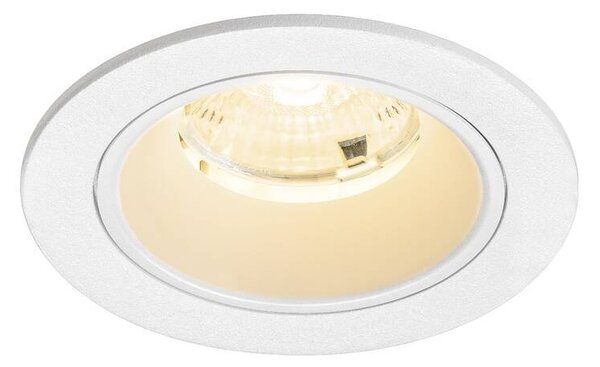 LA 1009467 NUMINOS® S Stropní vestavné svítidlo, 3000 K, 55°, IP20, kulaté, bílé - BIG WHITE (SLV)