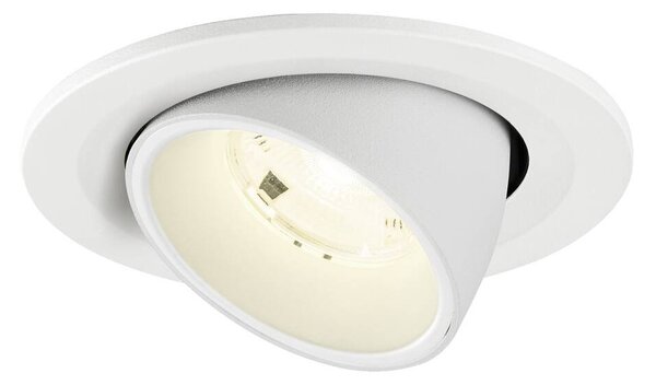 LA 1009425 NUMINOS® GIMBLE S Stropní vestavné svítidlo, 4000 K, 20°, IP20, kulaté, bílé - BIG WHITE (SLV)