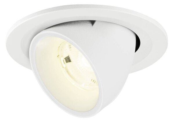 LA 1009425 NUMINOS® GIMBLE S Stropní vestavné svítidlo, 4000 K, 20°, IP20, kulaté, bílé - BIG WHITE (SLV)