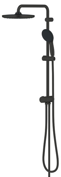 Grohe Vitalio Start System sprchová sada na stěnu s dešťovou sprchou černá 266802431