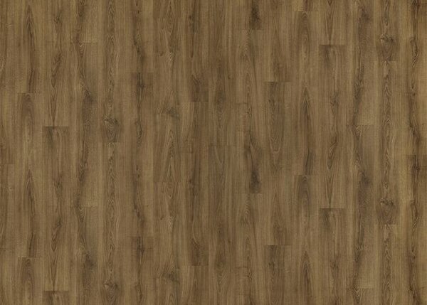 Breno PVC RENOTEX Sundance Oak 546 – tmavě hnědé dřevo, šíře 400 cm