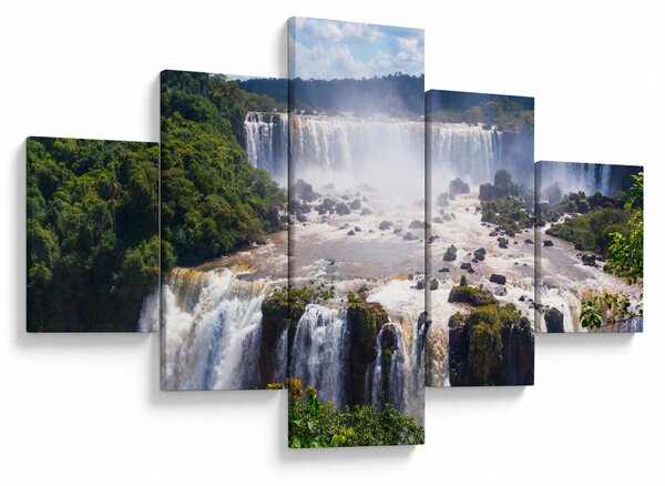 Obraz Iguassu vodopádů (125x70 cm)