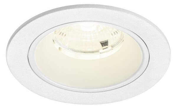 LA 1009485 NUMINOS® S Stropní vestavné svítidlo, 4000 K, 55°, IP20, kulaté, bílé - BIG WHITE (SLV)