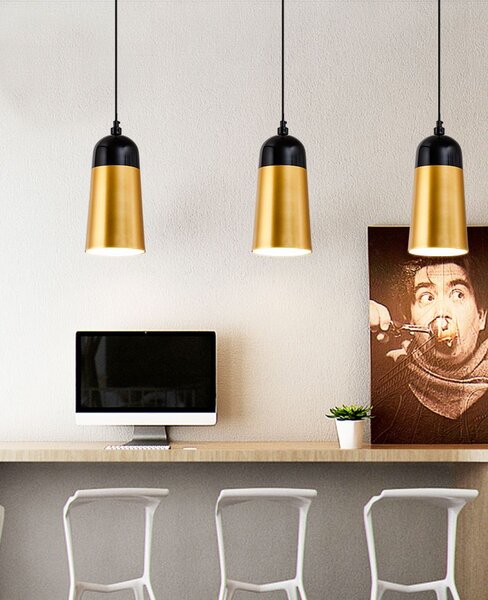 Toolight Závěsná lampa Fox Rose Gold