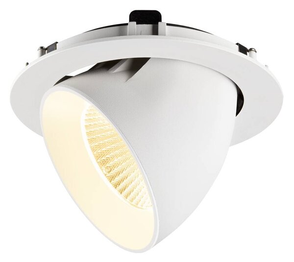 LA 1009892 NUMINOS® GIMBLE XL Stropní vestavné svítidlo, 3000 K, 20°, bílá - BIG WHITE (SLV)
