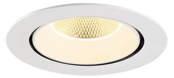 LA 1009892 NUMINOS® GIMBLE XL Stropní vestavné svítidlo, 3000 K, 20°, bílá - BIG WHITE (SLV)