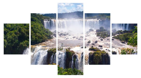 Obraz Iguassu vodopádů (125x70 cm)