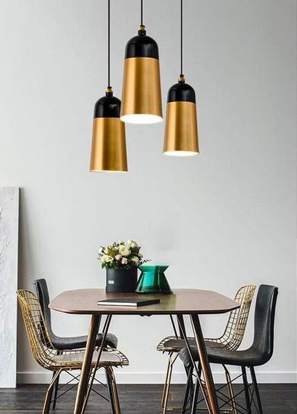 Toolight Závěsná lampa Fox Rose Gold