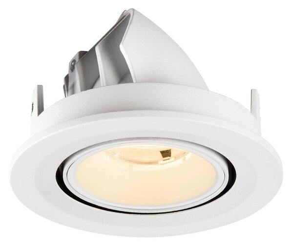 LA 1009389 NUMINOS® GIMBLE S Stropní vestavné svítidlo, 2700 K, 20°, IP20, kulaté, bílé - BIG WHITE (SLV)