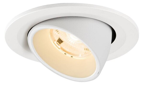 LA 1009389 NUMINOS® GIMBLE S Stropní vestavné svítidlo, 2700 K, 20°, IP20, kulaté, bílé - BIG WHITE (SLV)
