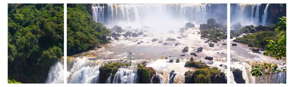 Obraz Iguassu vodopádů (170x50 cm)