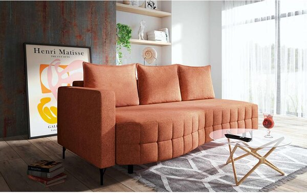 Rozkládací pohovka TWIGGY | 212 cm | LEVÁ | EXTRA KVALITA | zabudovaný USB port | VÝBĚR TKANIN