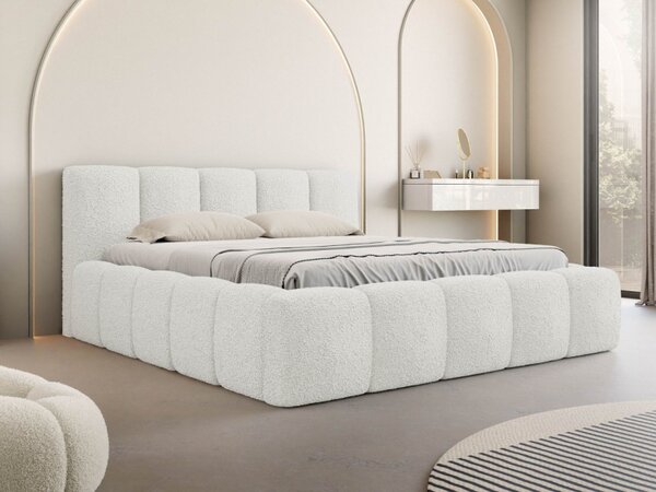 Čalouněná postel Ubipra Boucle, Rozměr postele: 140 x 200 cm, Barva: Abriamo 04 5903211414510