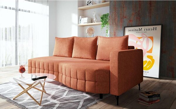 Rozkládací pohovka TWIGGY | 212 cm | PRAVÁ | EXTRA KVALITA | zabudovaný USB port | VÝBĚR TKANIN
