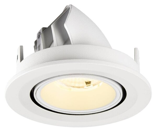 LA 1009413 NUMINOS® GIMBLE S Stropní vestavné svítidlo, 3000 K, 55°, IP20, kulaté, bílé - BIG WHITE (SLV)