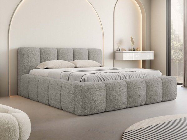 Čalouněná postel Ubipra Boucle, Rozměr postele: 140 x 200 cm, Barva: Abriamo 04 5903211414510