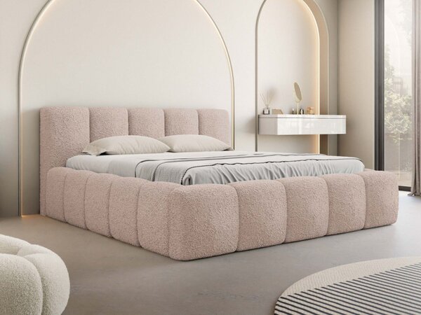 Čalouněná postel Ubipra Boucle, Rozměr postele: 140 x 200 cm, Barva: Abriamo 04 5903211414510