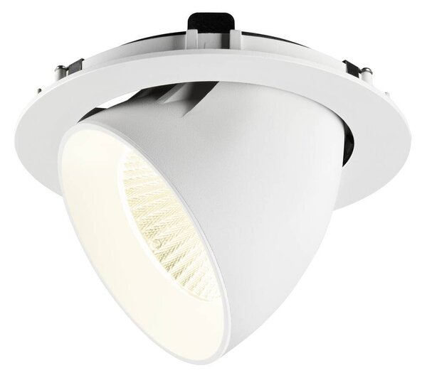 LA 1009910 NUMINOS® GIMBLE XL Stropní vestavné svítidlo, 4000 K, 20°, bílá - BIG WHITE (SLV)