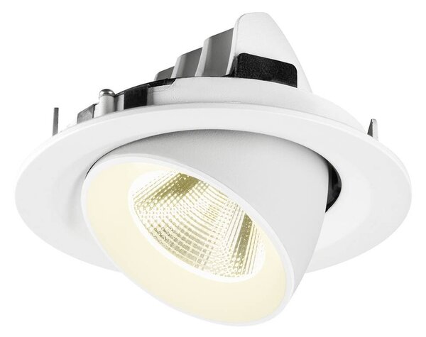 LA 1009587 NUMINOS® GIMBLE M Stropní vestavné svítidlo, 4000 K, 20°, bílá - BIG WHITE (SLV)