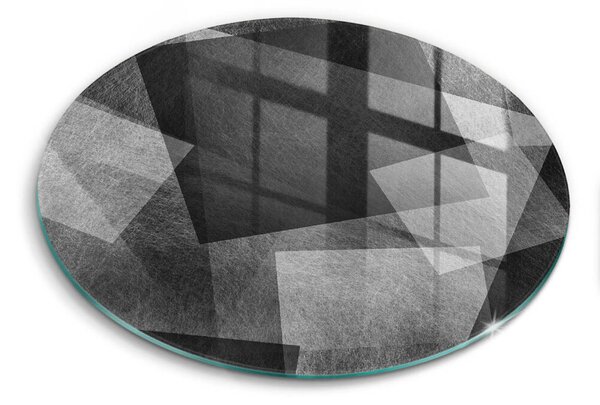 Skleněné krájecí prkénko Geometrické abstrakce